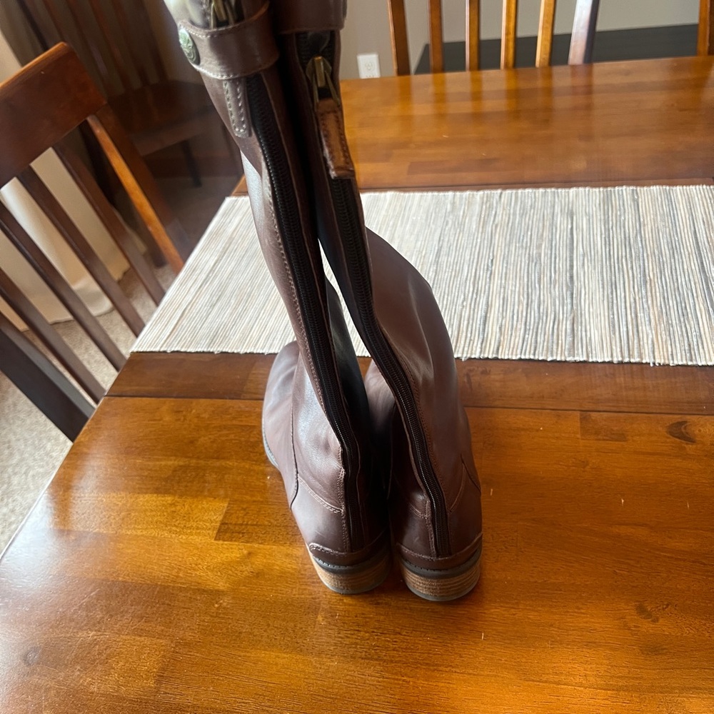 Sam Edelman Brown Leather Riding Boots - Picture 5 of 6